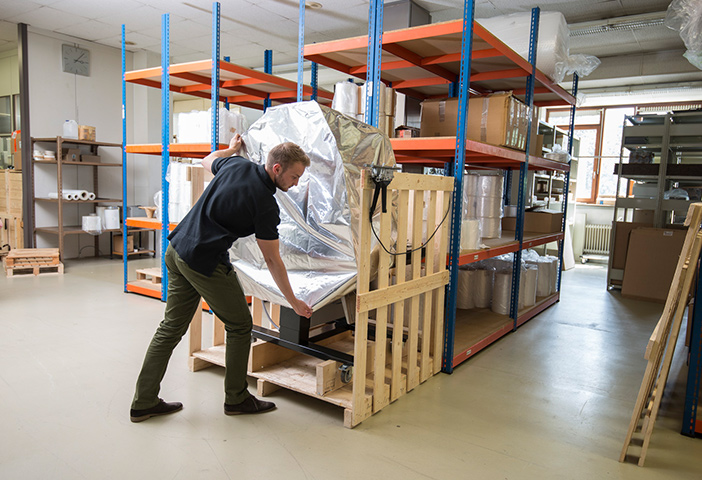 Export packaging Alu KOPP hand sealer