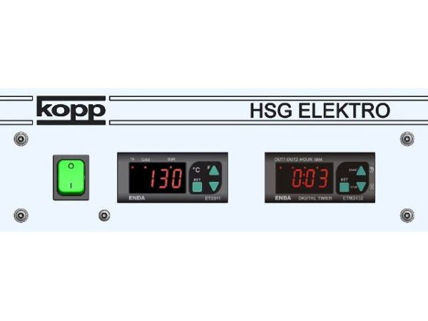 Heat sealing device HSG electric control