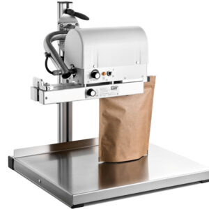 Durchlaufsiegelgerät MSC Plus mit Tischstativ zur Versiegeln von Beuteln in Serie