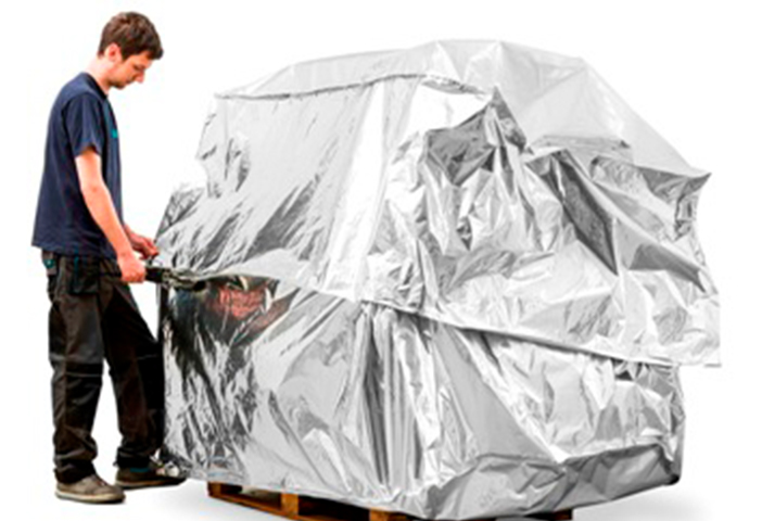 Export packaging Alu KOPP hand sealer