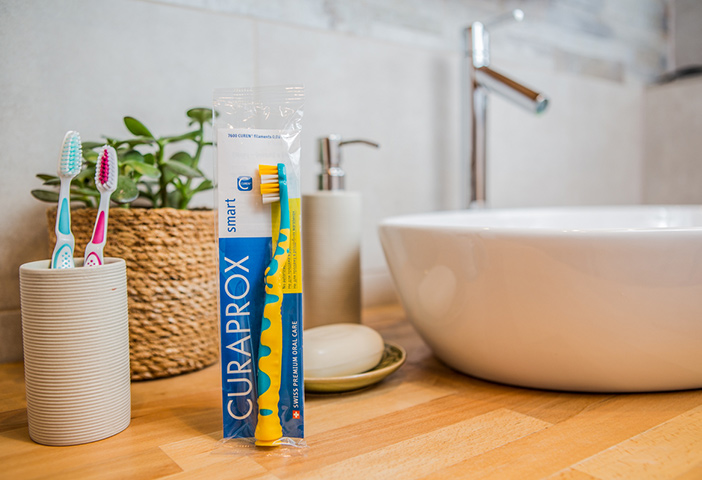 Zahnbürste Schlauchbeutelverpackung