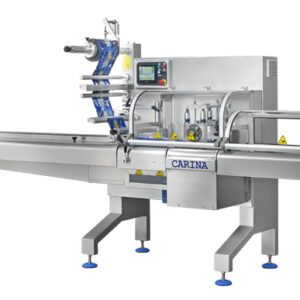 Horizontal flow wrapping machine CARINA