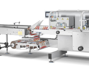 Horizontal flow wrapping machine GEMINI-INT